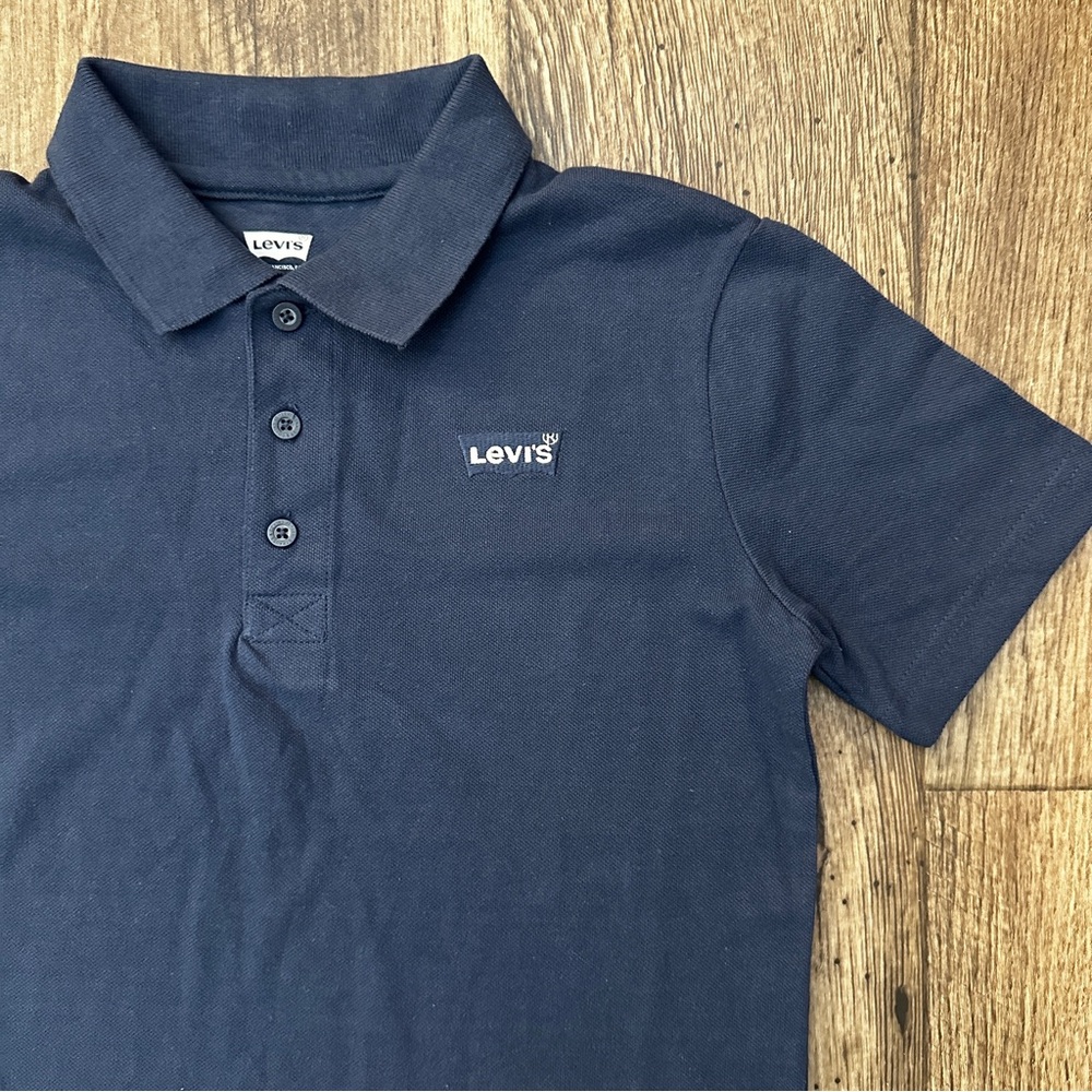Levi’s Polo School Shirt Boy’s Size M (10-12 Years) Dark Blue